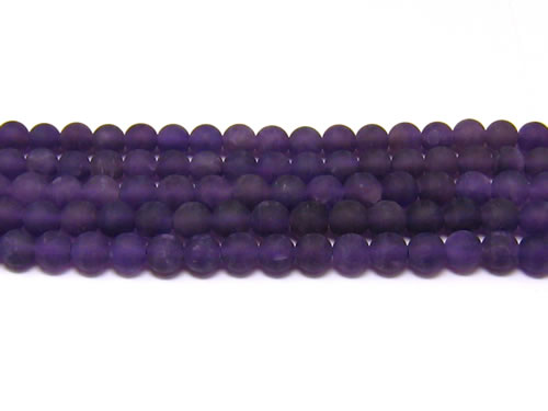 【卸】1連 アメジスト フロスティー（つや消し）