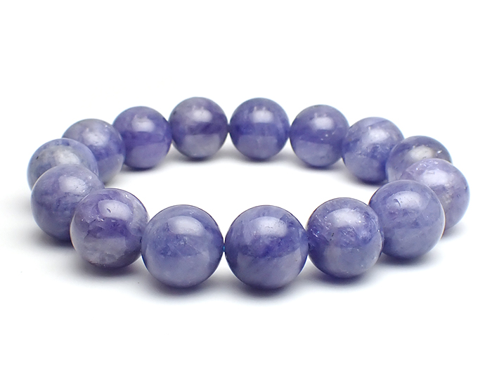 【卸】ブレスレット タンザナイトAA+ 13〜14mm前後