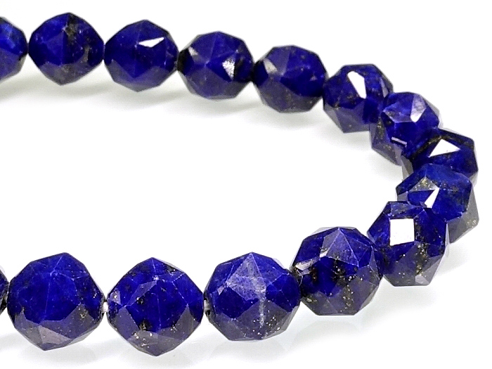 【卸】ブレスレット スターカット ラピスラズリ 限定 8mm前後