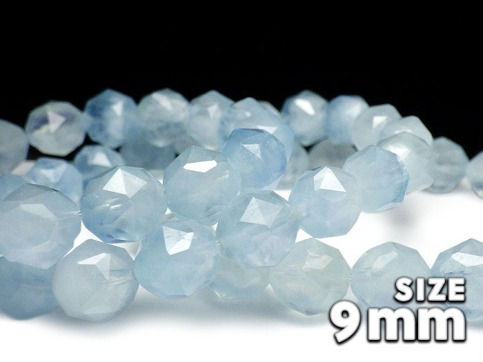 【卸】ブレスレット スターカット フローズンアクアマリン