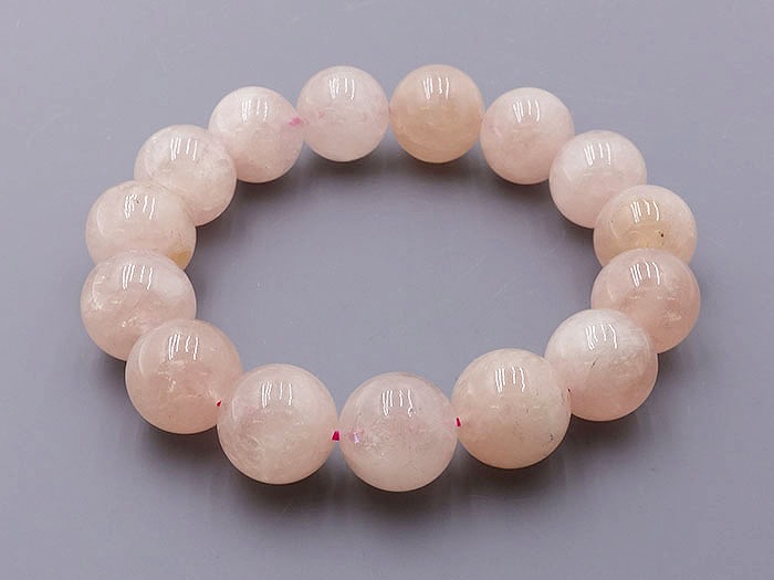 【卸】ブレスレット モルガナイトAA 15mm