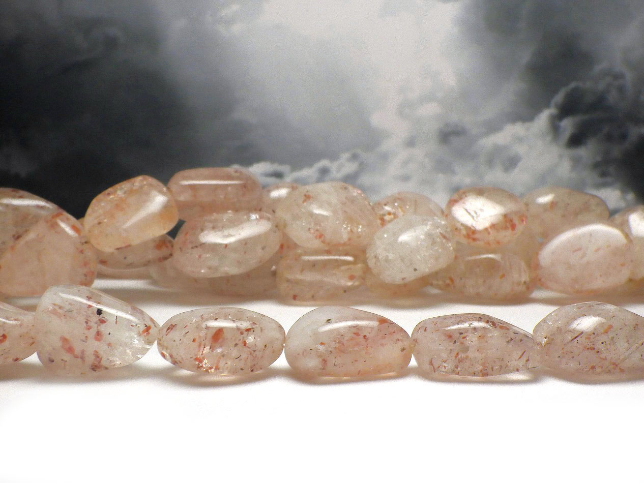 【卸】1連 タンブル型 イリュージョンサンストーン A