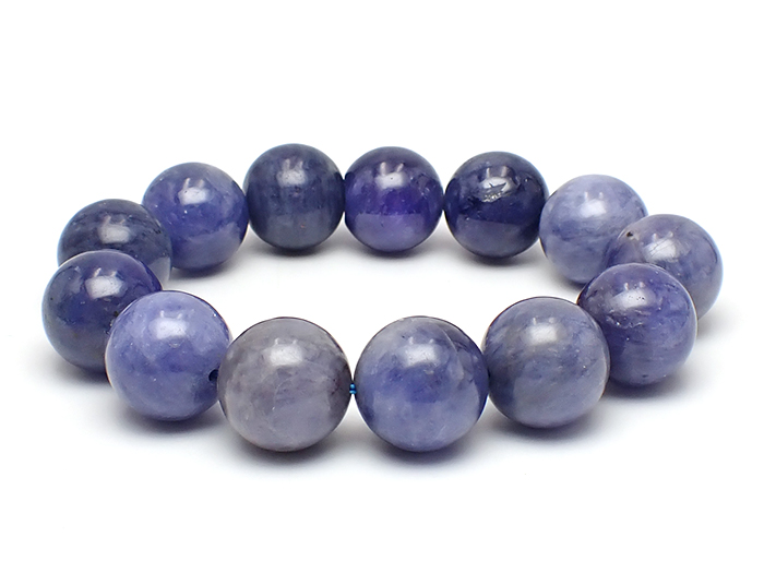 【卸】ブレスレット タンザナイトAA+ 16mm前後