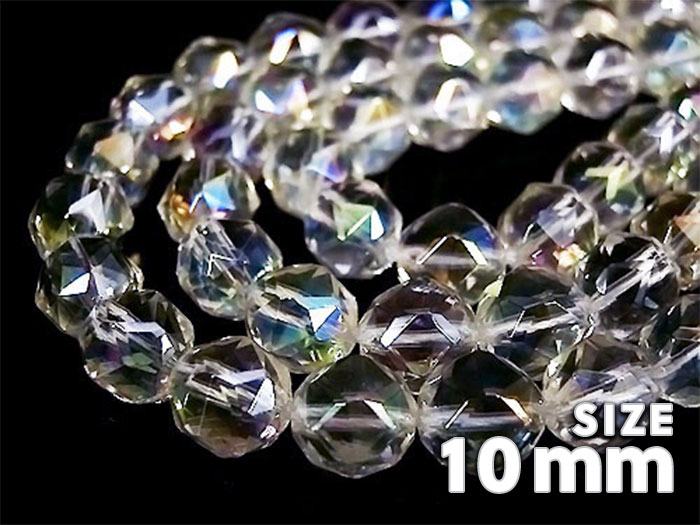 【卸】1連 スターカット オーロラクリスタル