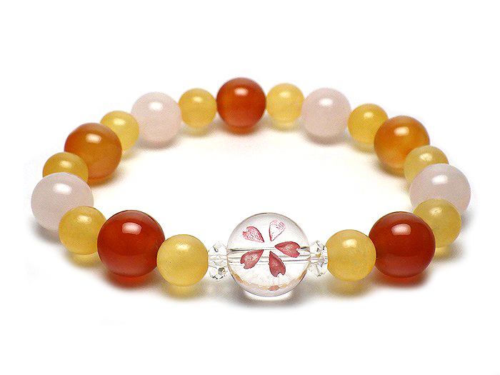 【卸】◆新春特価◆デザインブレスレット サクラサク［送料別/クーポン除外品］