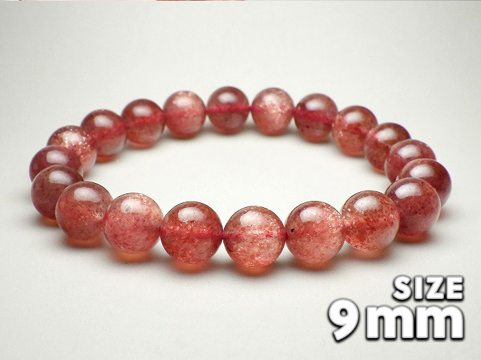 【卸】ブレスレット スカーレットマイカインクォーツAAA