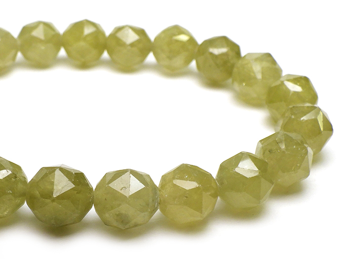 【卸】ブレスレット スターカット グリーンガーネット 限定 9mm前後