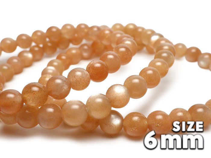 【卸】ブレスレット サンムーンストーンAAA