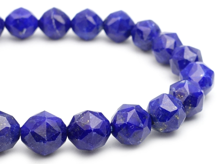 【卸】ブレスレット スターカット ラピスラズリ 限定 7mm前後
