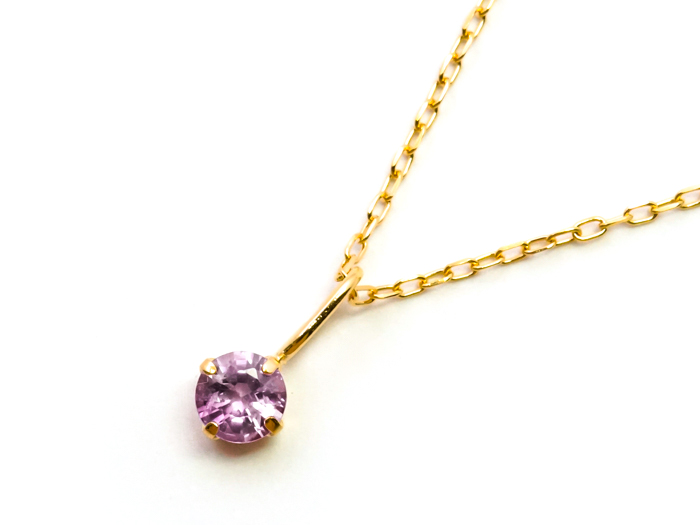 【卸】K18 Petit＋（プティプラス） ペンダントトップ チャーム 高品質ピンクサファイア 限定 18金［送料別/クーポン除外品］ 
