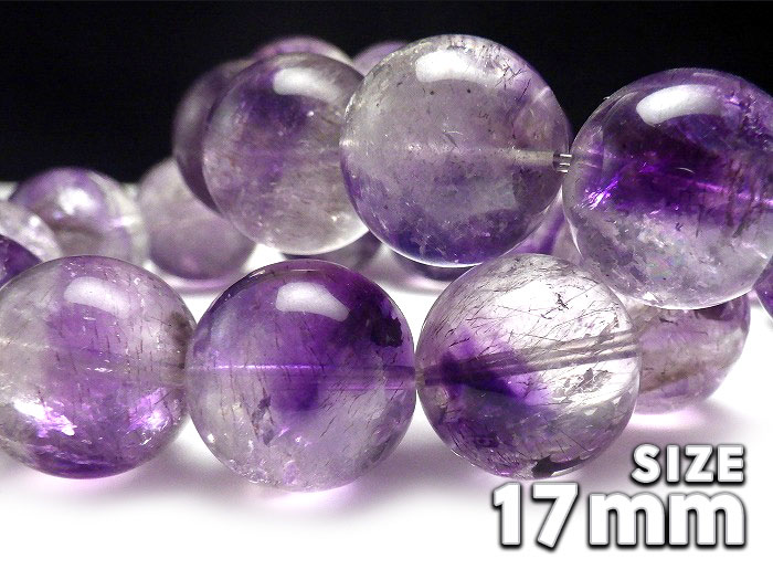 【卸】ブレスレット アメジストエレスチャルAA＋