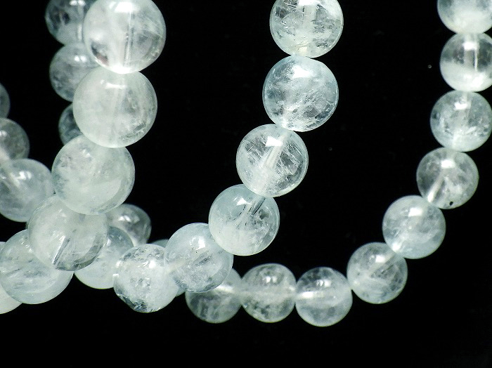 【卸】ブレスレット アクアマリンAA グレイシャルブルー 限定