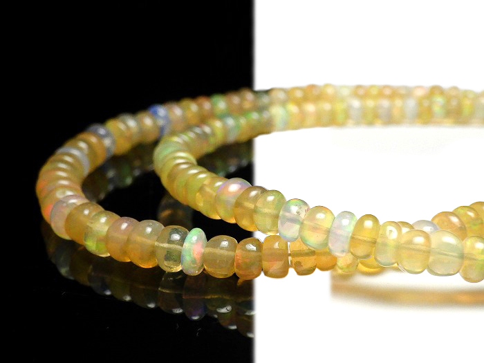 【卸】ブレスレット SV925 ボタン型 エチオピアンオパール ゴールド スライドアジャスター［送料別/クーポン除外品］