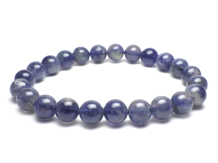 【卸】ブレスレット アイオライトAA’ ライトカラー