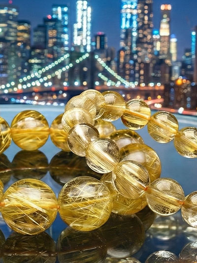 高品質るタイチンルチルクォーツ