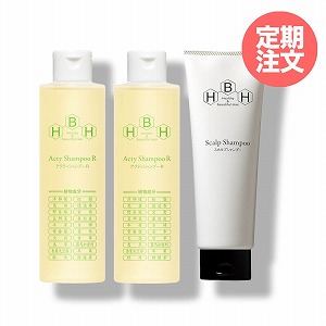 【定期】アクティシャンプーR×2本＆スカルプシャンプー