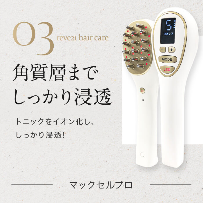 【定額利用サービス】マックセルPRO（キャンペーン1980円）＋初回のみ薬用リーブトニック髪皇プレゼント