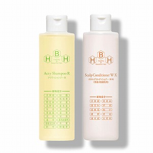 【定期】アクティシャンプーＲ＆スカルプコンディショナー Ｗ-Ｘ《普通・乾燥肌用》  (200ml) 【約1カ月分】定期コース特別20％ＯＦＦ