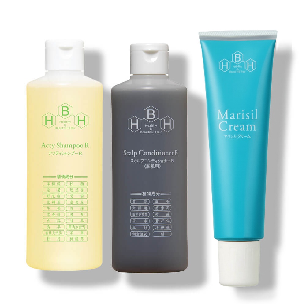 頭皮トリートメントセットＢ《脂性肌用》