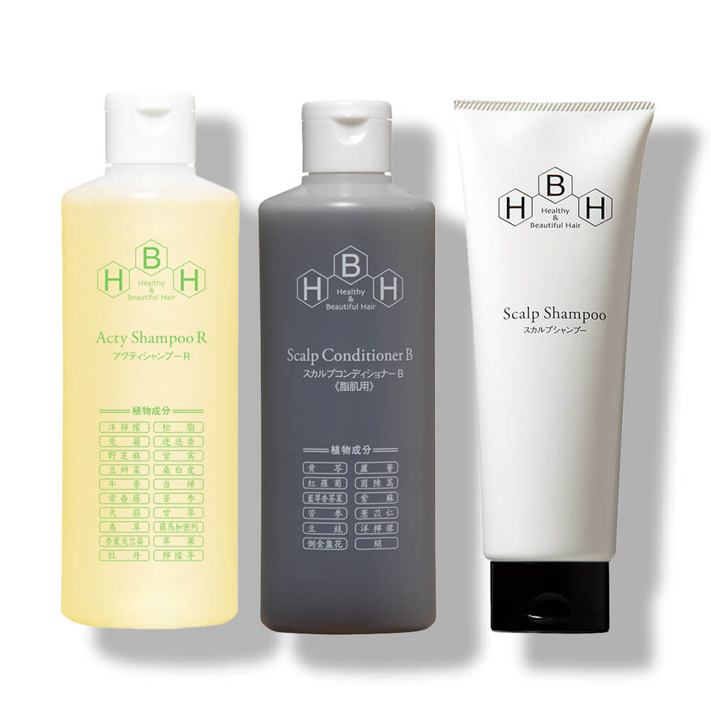 頭皮しっかりケアセットＢ《脂性肌用》