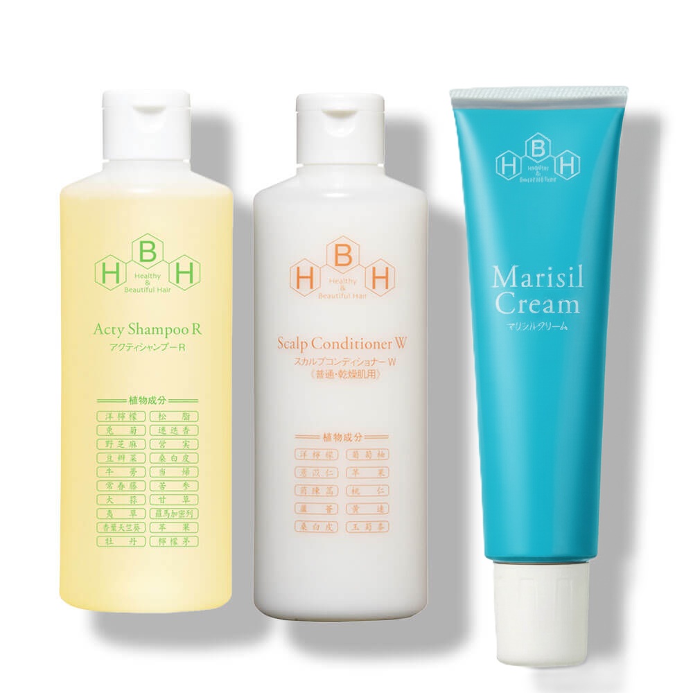 頭皮トリートメントセットＷ《普通・乾燥肌用》