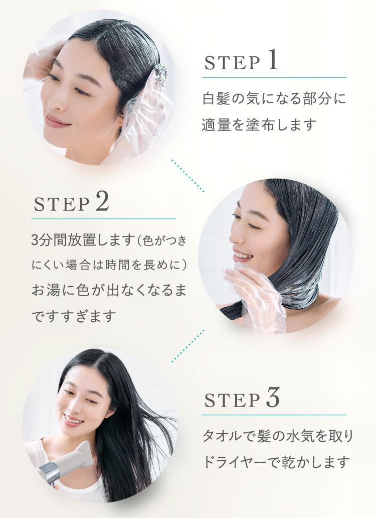 STEP 1 STEP 2 STEP 3