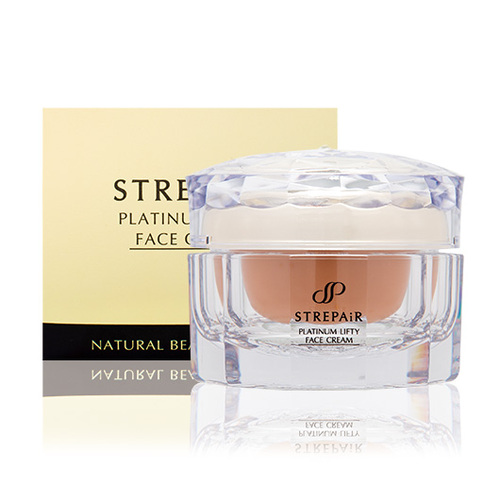ストレピア　プラチナリフティ　フェイスクリーム30g　新品未使用 定期購入】プラチナリフティ フェイスクリーム 30g×3セット（約6