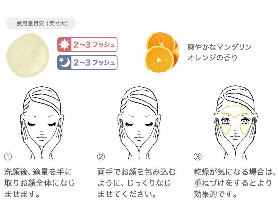 ゲルローションのご使用方法