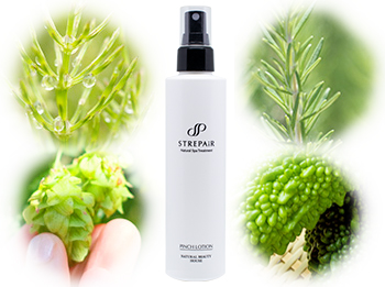 古来から使われてきた自然成分に着目したピンチローション