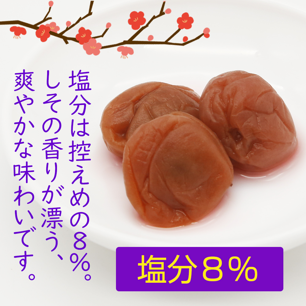 紀州南高梅しそ風味 内容量: 200g