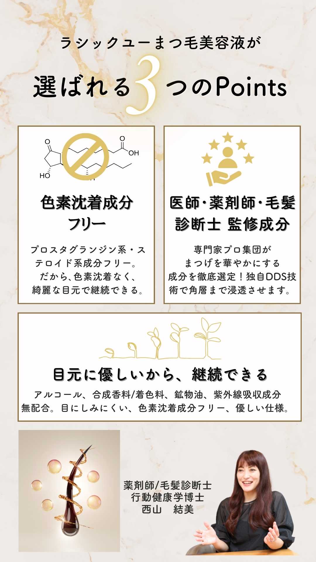 ラシックユーが選ばれる理由