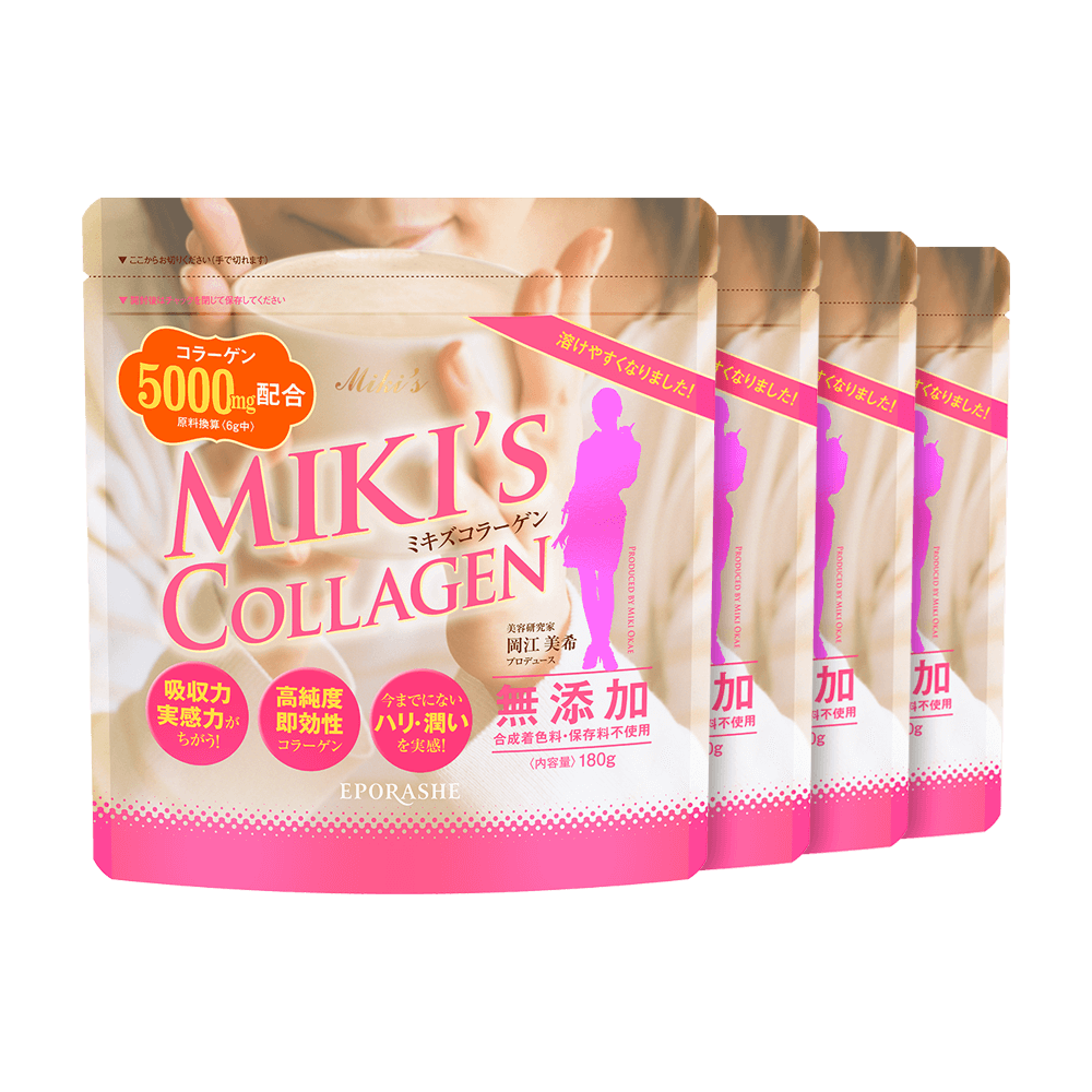 ミキズコラーゲン/4袋セット(定期同梱）