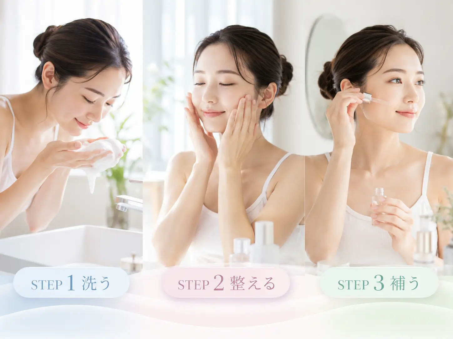 基本3ステップのイメージ