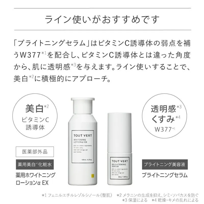 化粧水と美容液のお買い得セット★シミケアセット 化粧水: 薬用ホワイトニングローションαEX