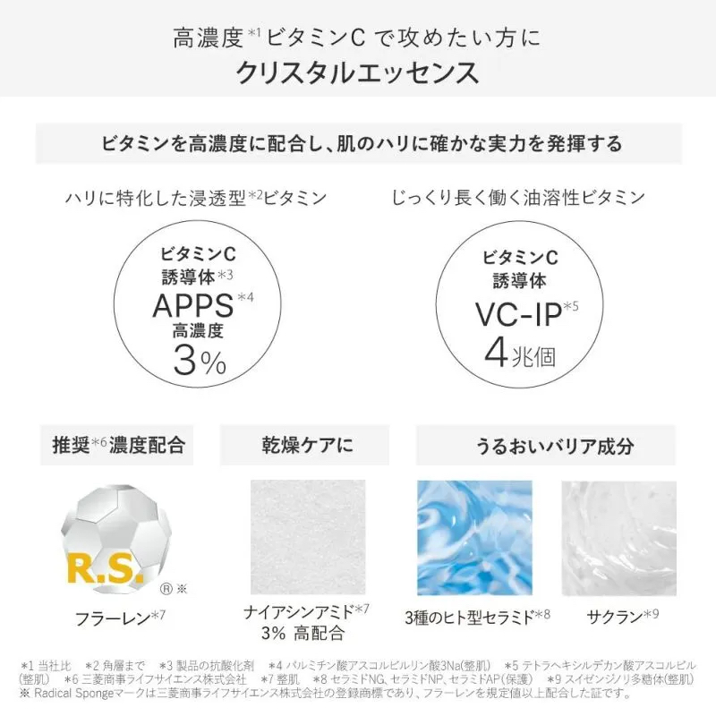 （高濃度凍結乾燥ＡＰＰＳ）ハリ対策美容液★クリスタルエッセンス/クリスタルエッセンス モイスト 美容液: クリスタルエッセンスモイスト