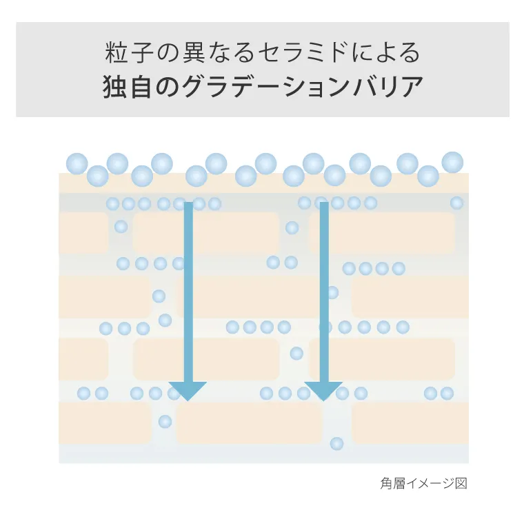 独自のグラデーションバリア