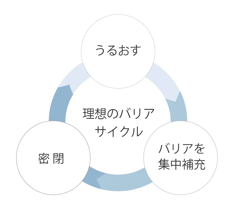理想のバリアサイクル