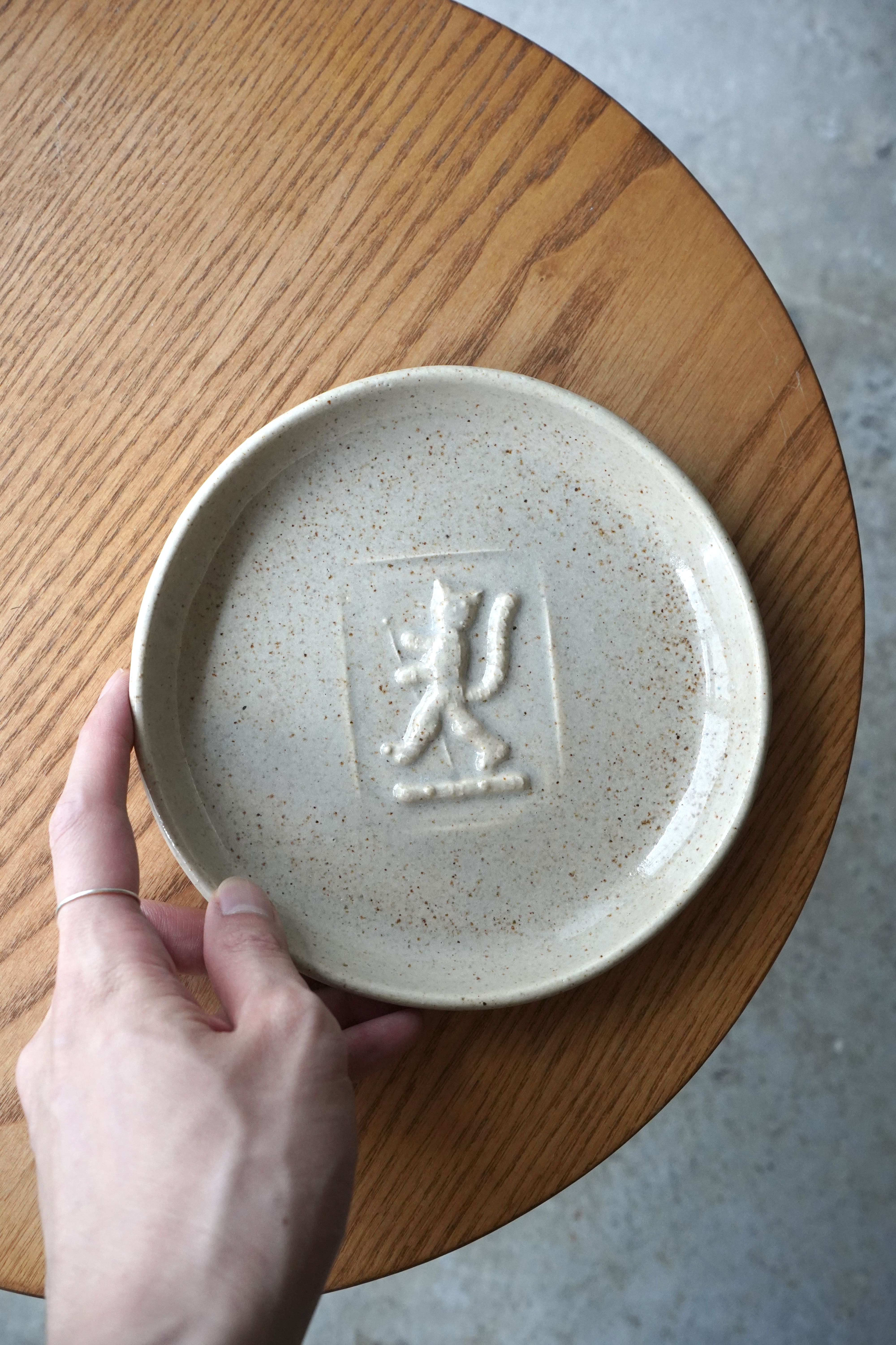 Wandering Cat Plate A / 竹村良訓さん