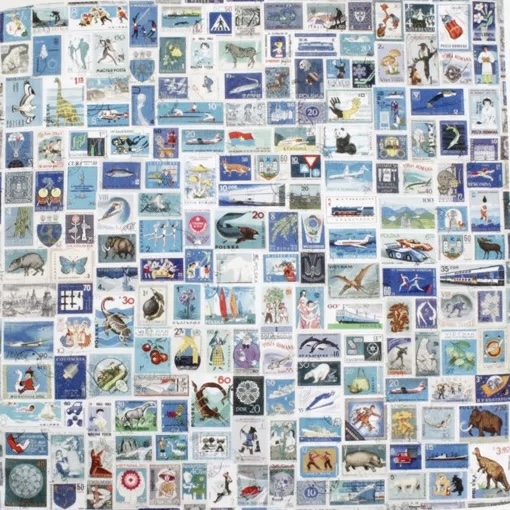 キッテハンカチ/ブルー