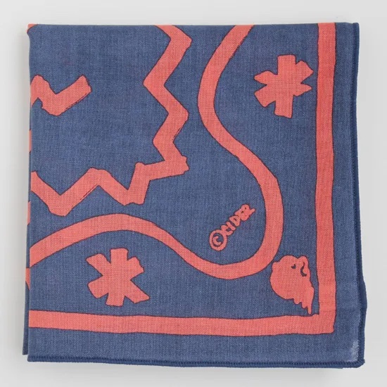 Graffiti Bandanna/ネイビー