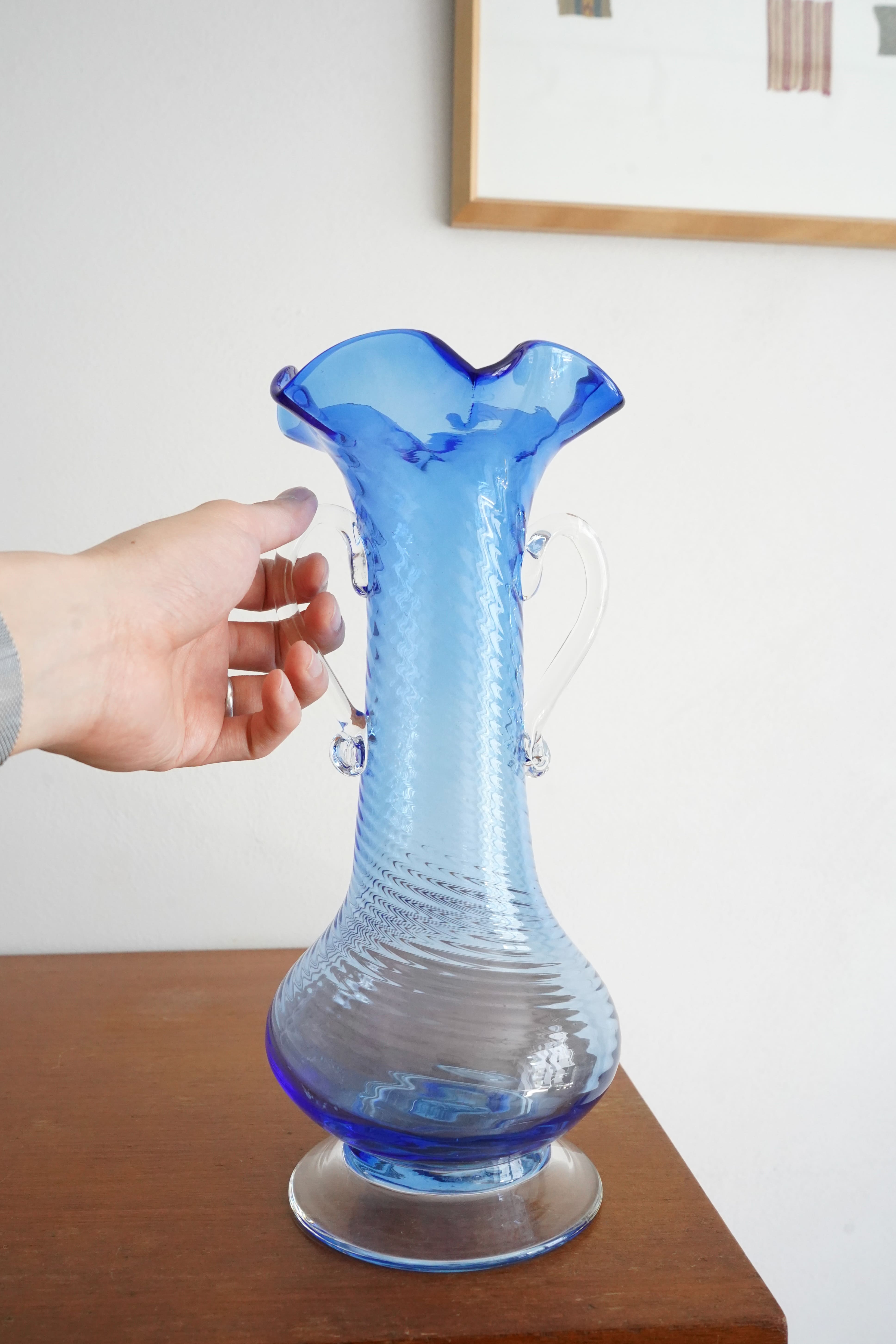 Waltzing Blue Vase