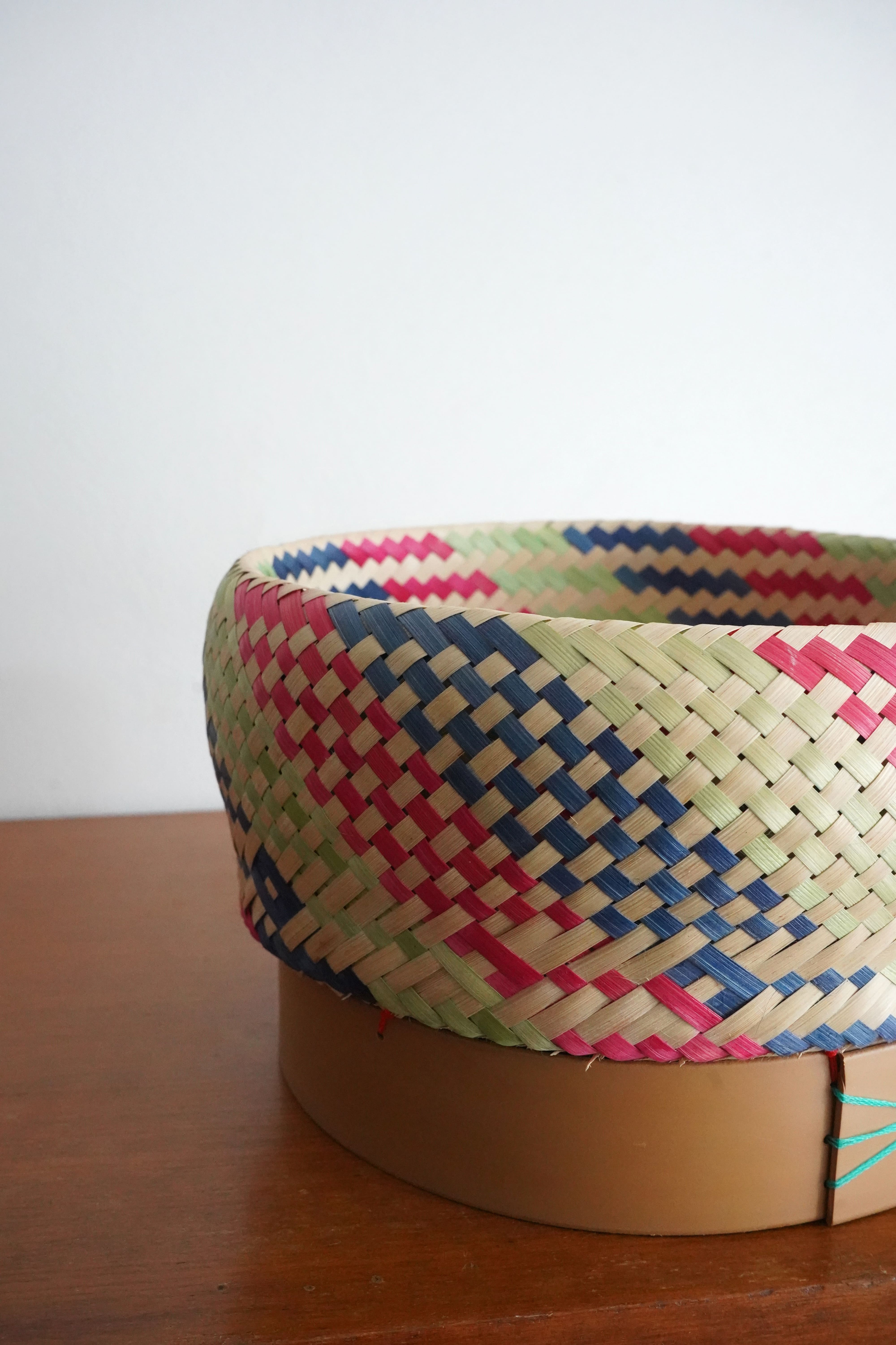 Color Woven Basket