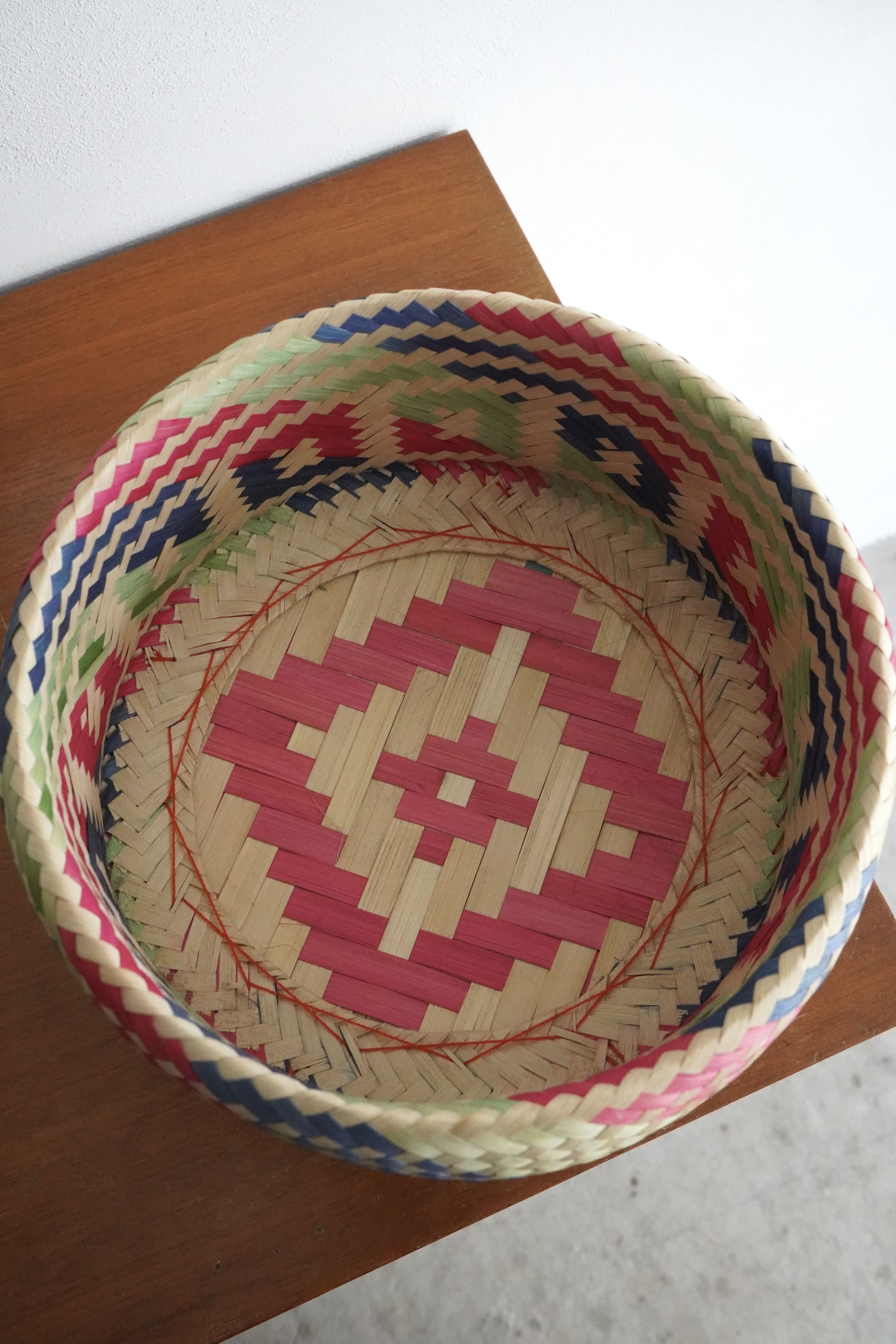 Color Woven Basket