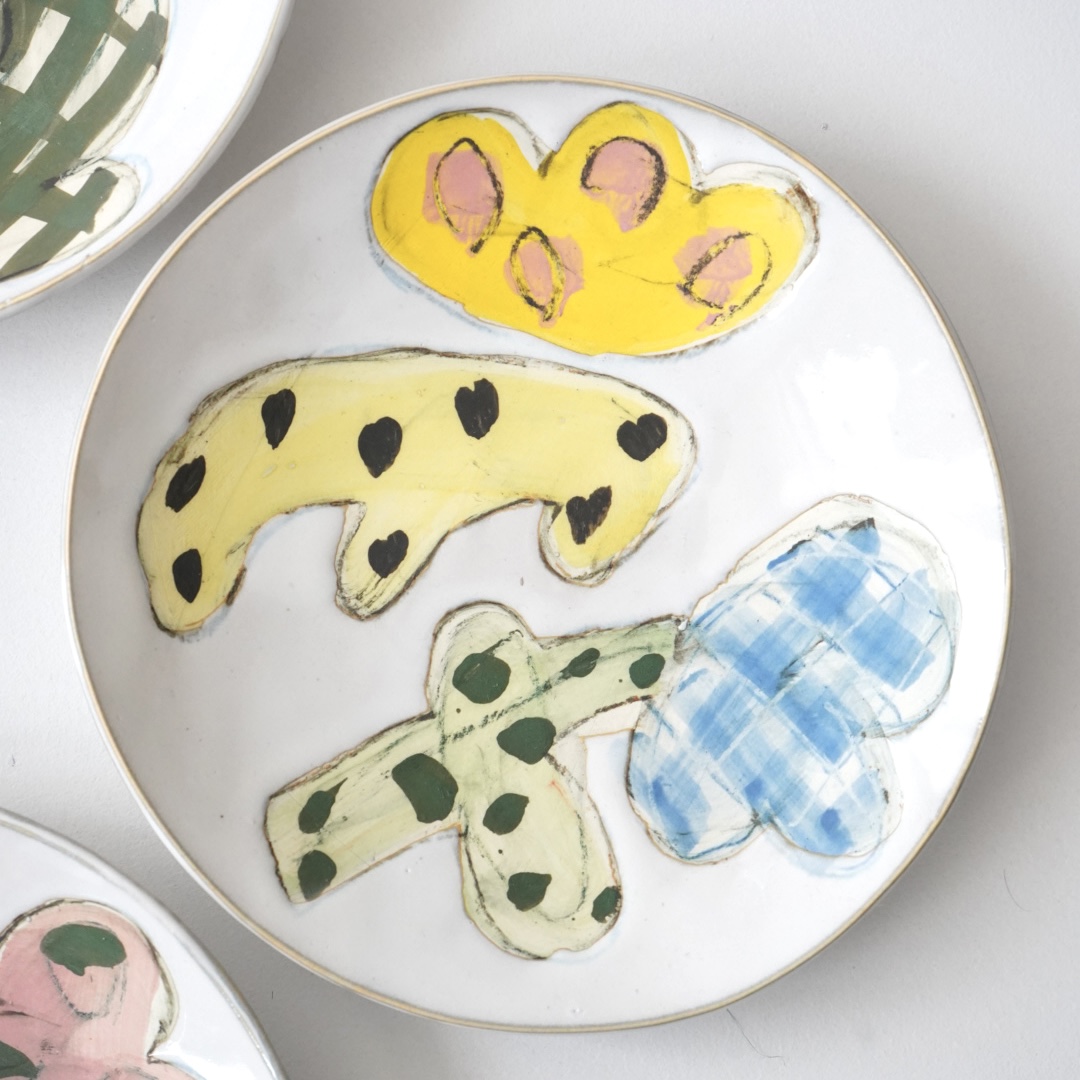 White Plate large Assort / 東絵理さん