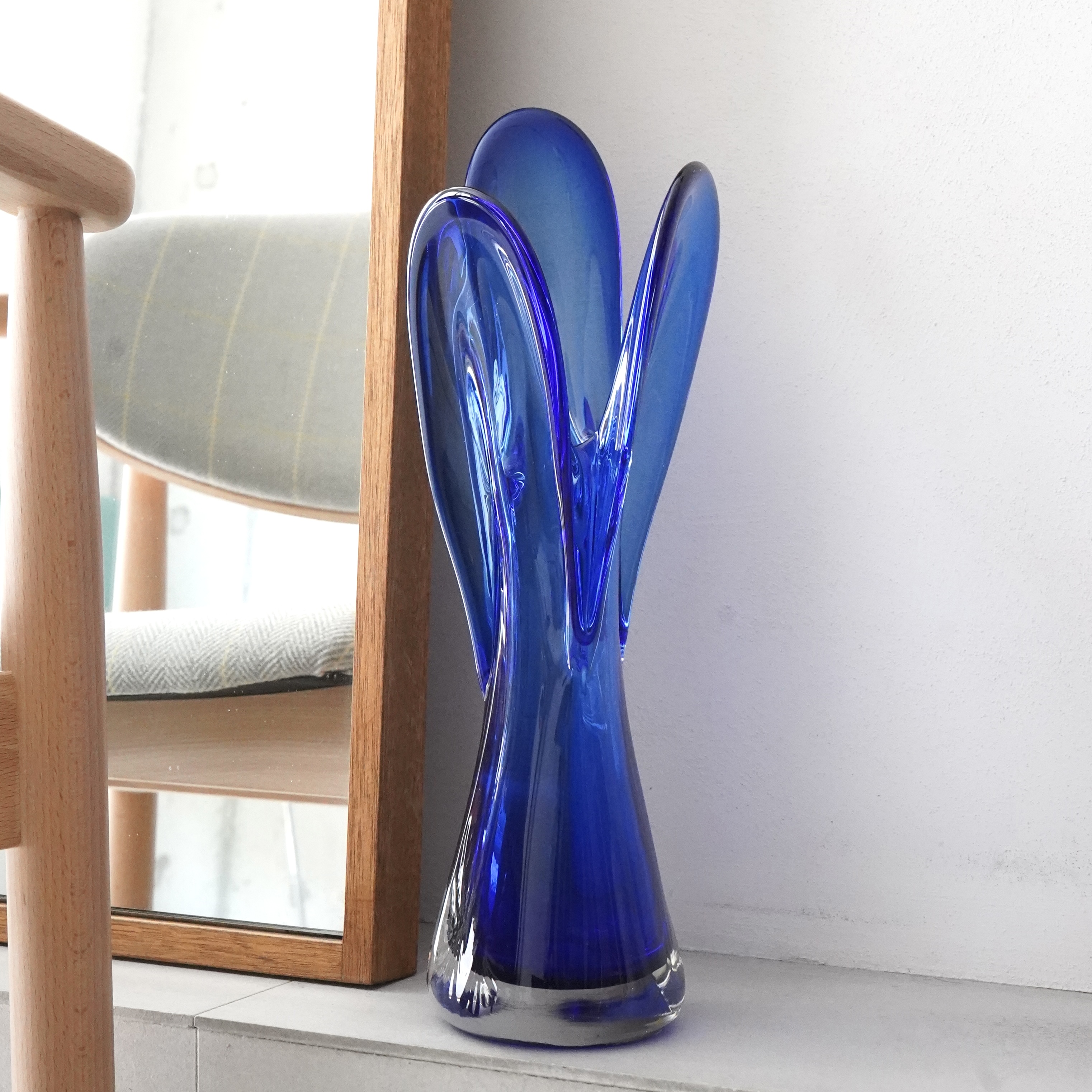 Blue Bloom Vase