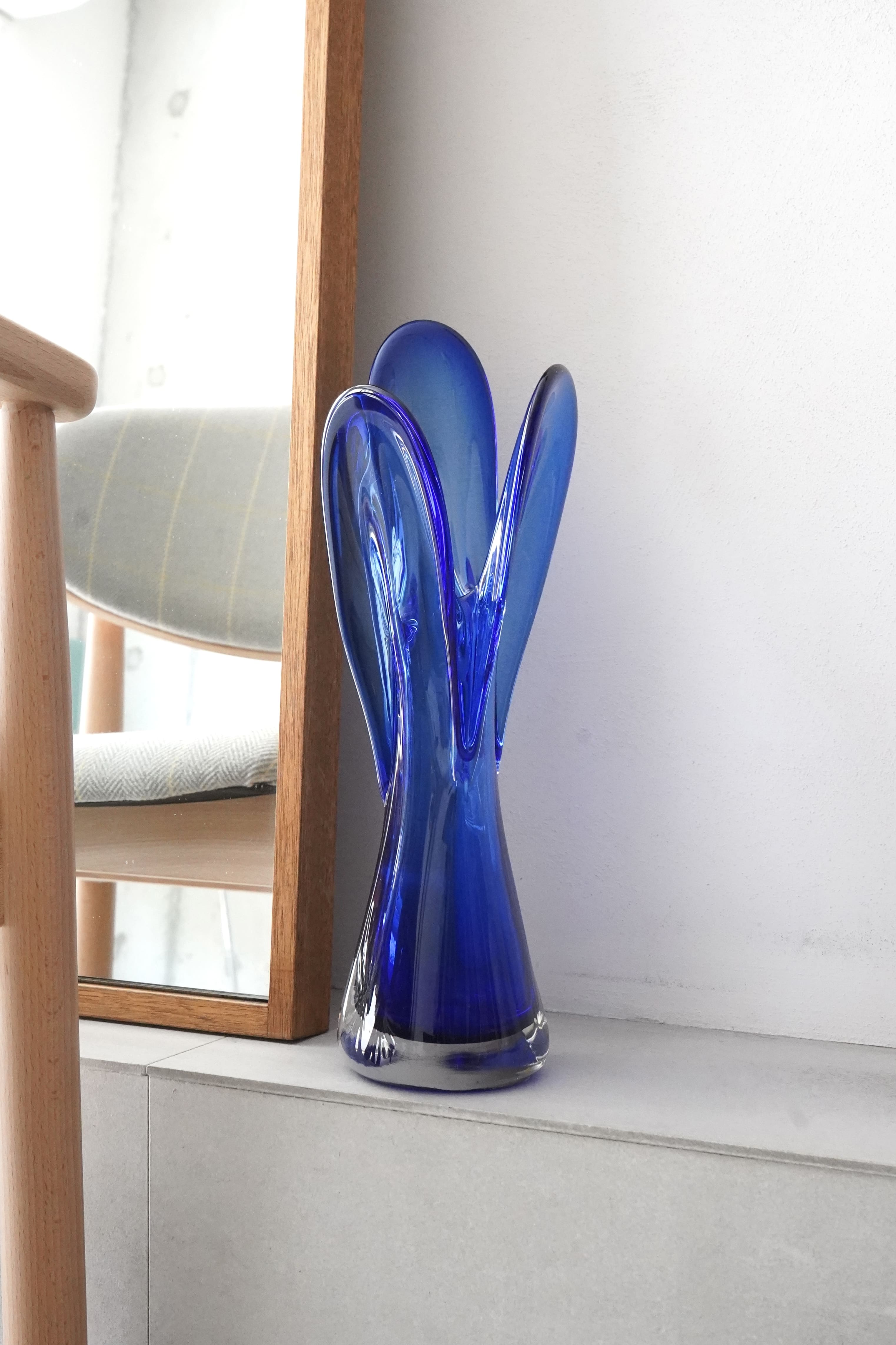 Blue Bloom Vase