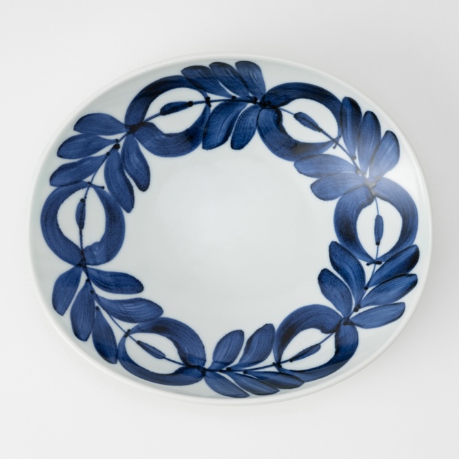 daily spice plate / blue