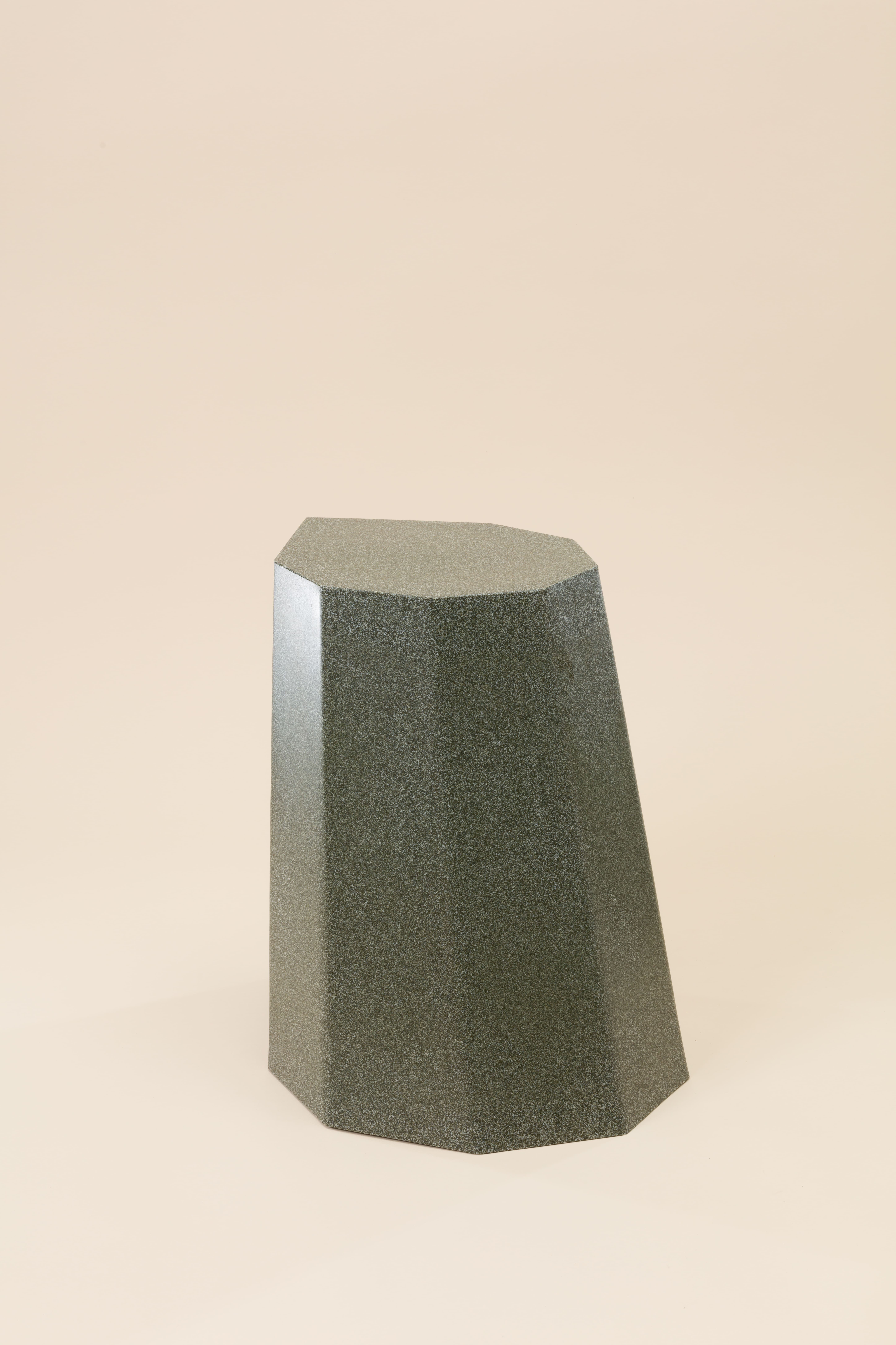 Arnold Circus Stool / Gray Marble