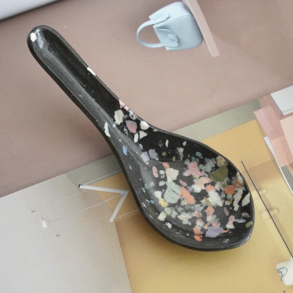 Ceramic spoon 4 / 竹村良訓さん