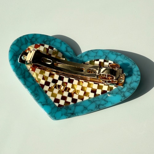 Heart Valetta  color: blue